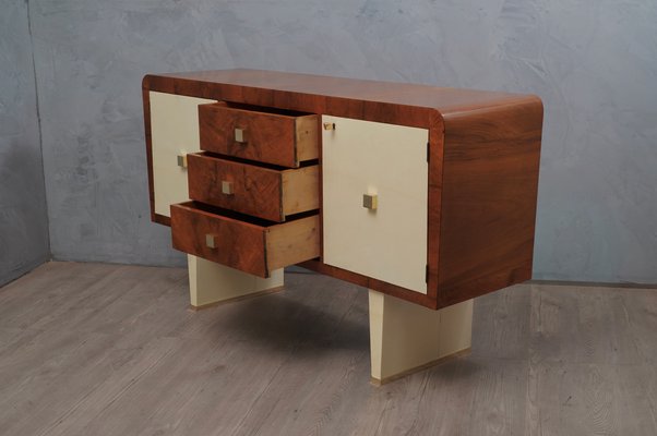 Italian Walnut Sideboard, 1940s-UH-868808