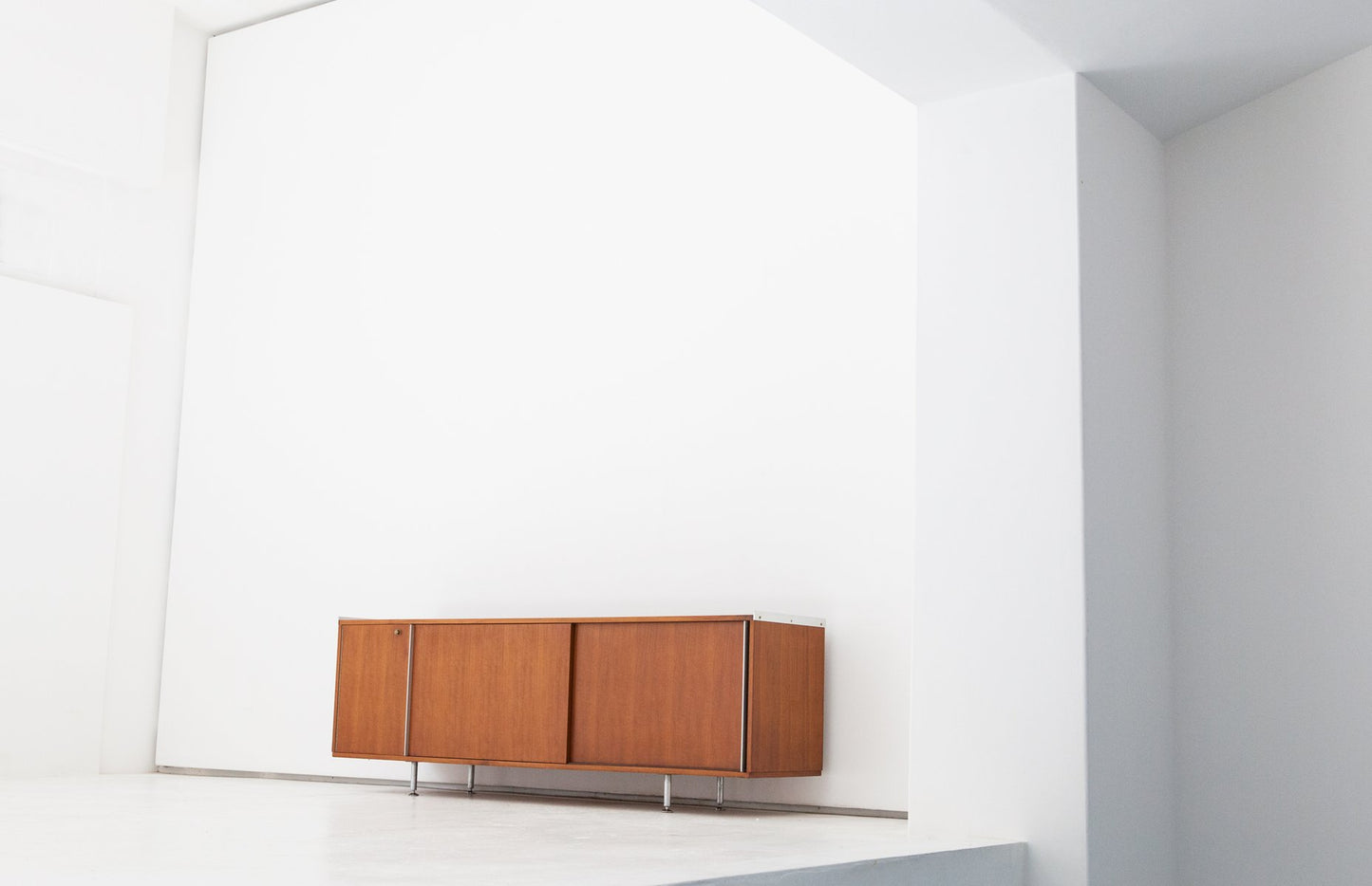 Italian Walnut Sideboard by Alberto Rosselli, 1950s