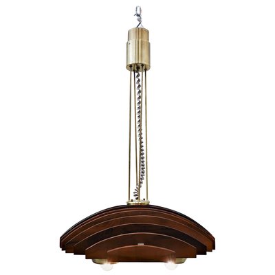 Italian Walnut Suspension, 1960s-FGA-923954