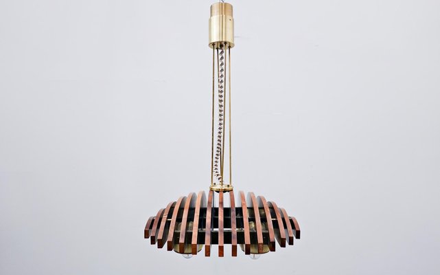 Italian Walnut Suspension, 1960s-FGA-923954