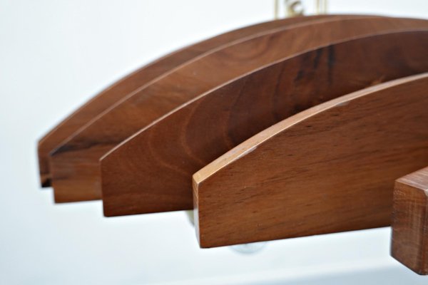 Italian Walnut Suspension, 1960s-FGA-923954