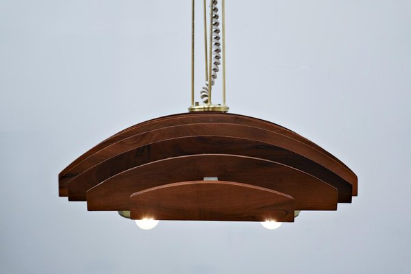 Italian Walnut Suspension, 1960s-FGA-923954