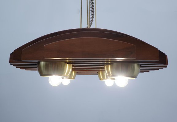 Italian Walnut Suspension, 1960s-FGA-923954