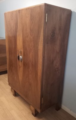 Italian Wardrobe in Walnut, 1920-BZF-1727805