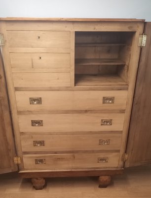 Italian Wardrobe in Walnut, 1920-BZF-1727805