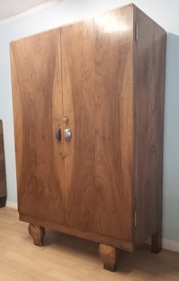 Italian Wardrobe in Walnut, 1920-BZF-1727805