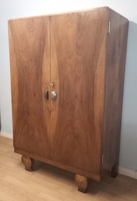 Italian Wardrobe in Walnut, 1920-BZF-1727805