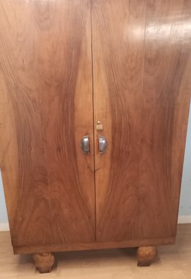 Italian Wardrobe in Walnut, 1920-BZF-1727805