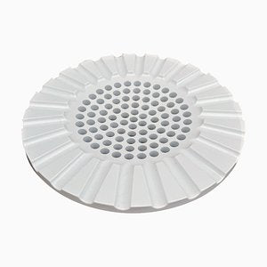 Italian White Ashtray by Anna Castelli Ferrieri for Kartell, 1979-BVG-1270834