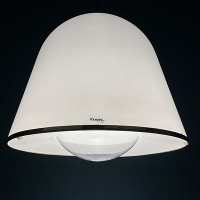 Italian White Kuala Pendant Lamp by Franco Bresciani for Guzzini Italy, 1970s-WQC-1311849