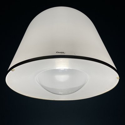 Italian White Kuala Pendant Lamp by Franco Bresciani for Guzzini Italy, 1970s-WQC-1311849