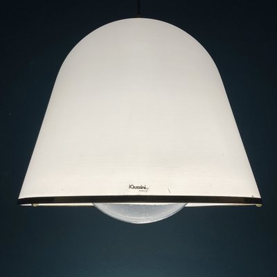 Italian White Kuala Pendant Lamp by Franco Bresciani for Guzzini Italy, 1970s-WQC-1311849