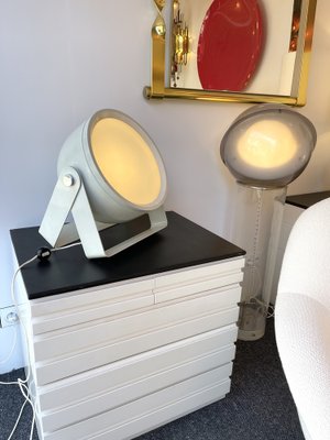 Italian White Metal Lacquered Spot Lamp by Targetti Sankey, 1970s-FUE-1406553