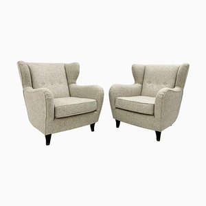 Italian Wingback Armchairs, Set of 2-FGA-923706