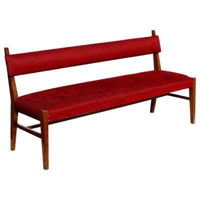 Italian Wooden Bench, 1950s-KGD-887886