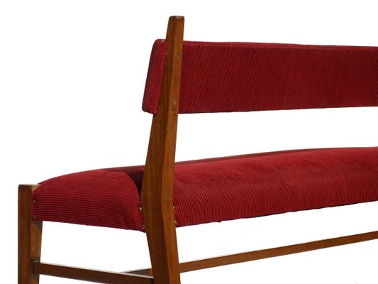 Italian Wooden Bench, 1950s-KGD-887886