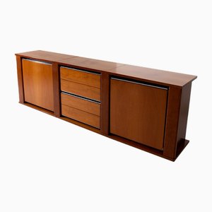 Italian Wooden Crafted Sideboard, 1970s-RCE-2022776