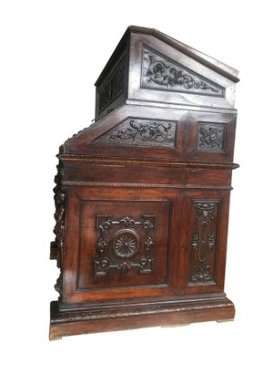 Italian Wooden Desk, 1820s-OVO-1235266