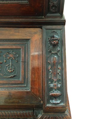 Italian Wooden Desk, 1820s-OVO-1235266