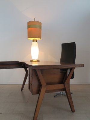 Italian Wooden Desk Tolomeo Model by Ico Parisi for Mim Roma, 1960s-CC-2034048