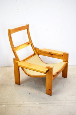 Italian Wooden Lounge Chairs, 1970s, Set of 2-AOL-767691