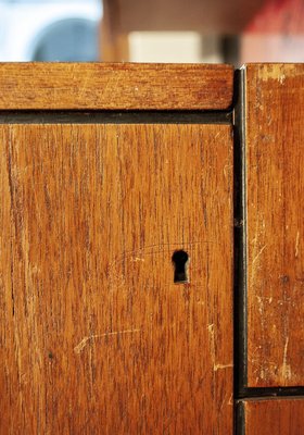 Italian Wooden Mobile Wall Unit with Bar Cabinet Decorated with Boiserie, 1958-VCV-751076