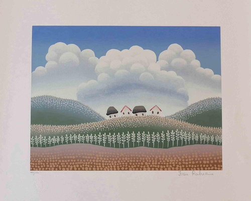 Ivan Rabuzin, Country Town, 1990s, Screen Print-ZCI-1165311