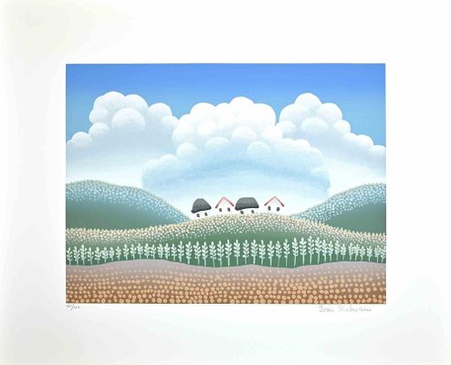 Ivan Rabuzin, Landscape, Screen Print, 1990-ZCI-2029601