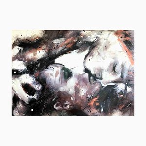 Ivana Burello, The Kiss, Original Acrylics on Canvas, 2020-ZCI-1379376