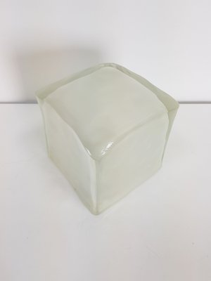 Iviken Ice Cube Table Lamp in Glass from Ikea, 1990s-AXJ-1702237