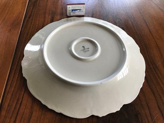 Ivory Porcelain Patera R. Cambridge-WQQ-1314050