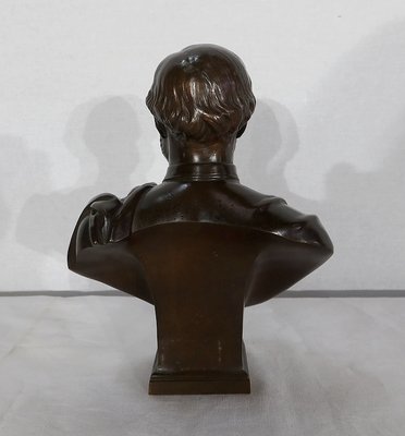 J-L Véray, Le Comte de Chambord, Late 19th Century, Bronze Bust-RVK-1133684