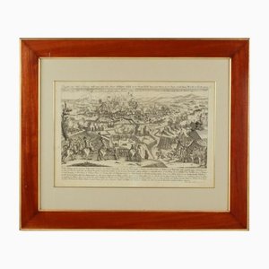 J. M. Will, Siege of Ochakov 1788, 19th Century, Engraving, Framed-WMV-1129923