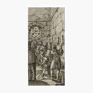 J. Meyer, Decapitation in a Cell, 17th-Century, Etching-OJR-1273462