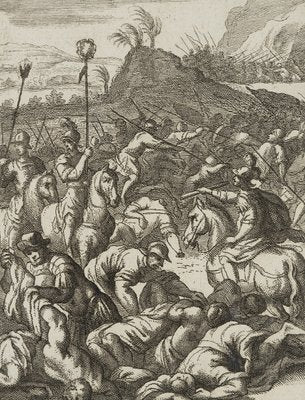 J. Meyer, Looters After a Battle, 17th-Century, Etching-OJR-1273445