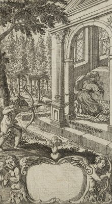 J. Meyer, Lympida in der Hauskapelle, 1683, Etching-OJR-1273245