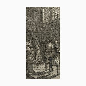 J. Meyer, Night Raid in a Palace, 17th-Century, Etching-OJR-1273464