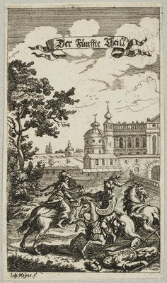 J. Meyer, Osmanische Reiterkrieger, 1677, Etching-OJR-1273242