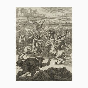 J. Meyer, Riding Battle, 17th-Century, Etching-OJR-1273444