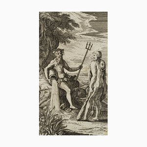 J. Meyer, Symbol of the Limbs, River God and Hercules, 17th-Century, Etching-OJR-1273430