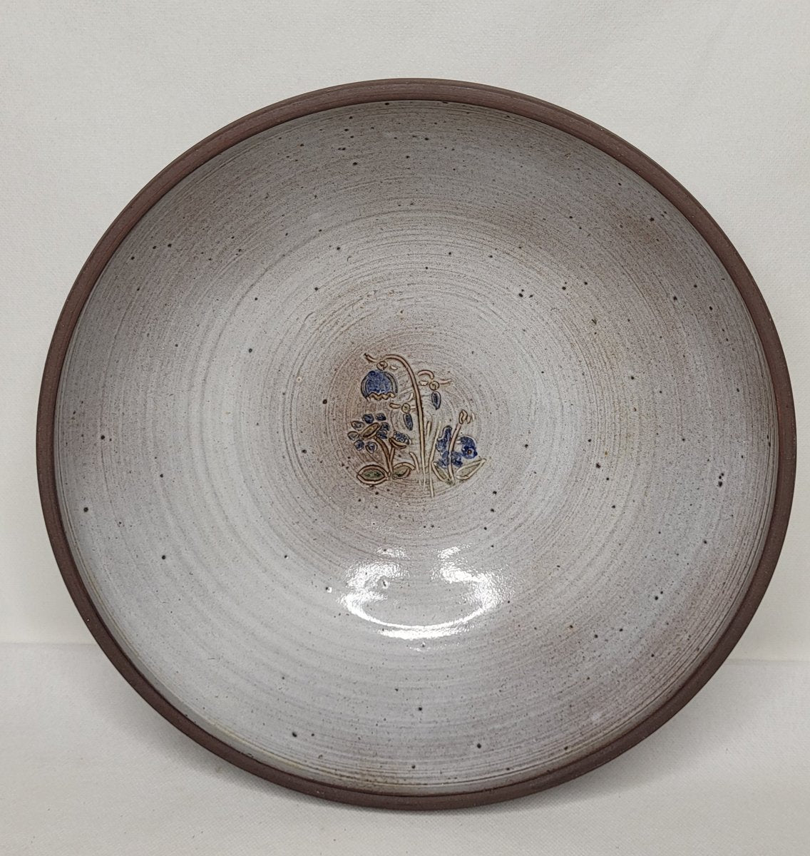 J&N Pierlot Stoneware Salad Bowl, 1970s