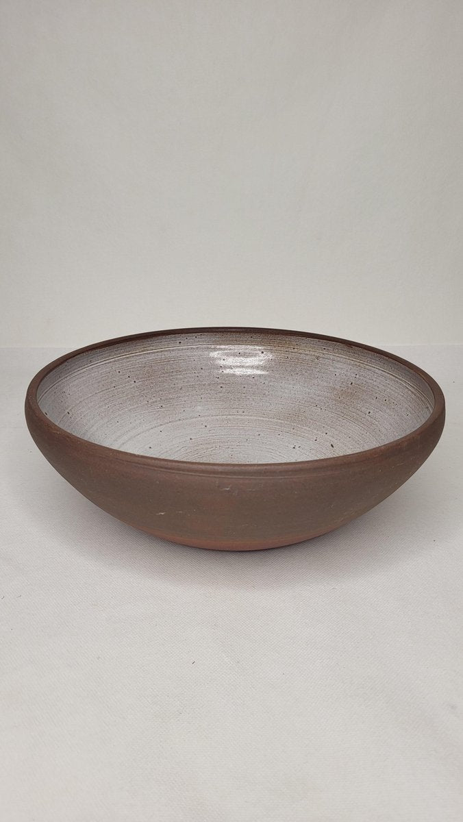 J&N Pierlot Stoneware Salad Bowl, 1970s