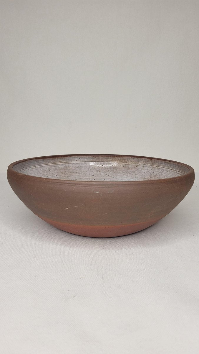 J&N Pierlot Stoneware Salad Bowl, 1970s