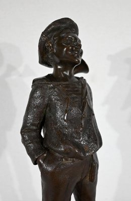 J. Rousseau, The Child, Early 20th Century, Bronze-RVK-1352603