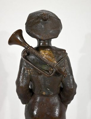 J. Rousseau, The Child, Early 20th Century, Bronze-RVK-1352603