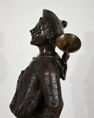 J. Rousseau, The Child, Early 20th Century, Bronze-RVK-1352603