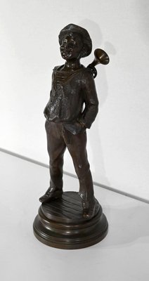 J. Rousseau, The Child, Early 20th Century, Bronze-RVK-1352603