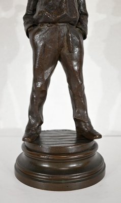 J. Rousseau, The Child, Early 20th Century, Bronze-RVK-1352603