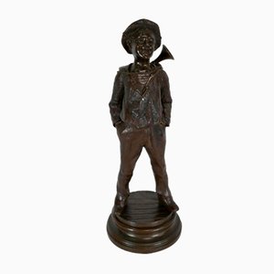 J. Rousseau, The Child, Early 20th Century, Bronze-RVK-1352603