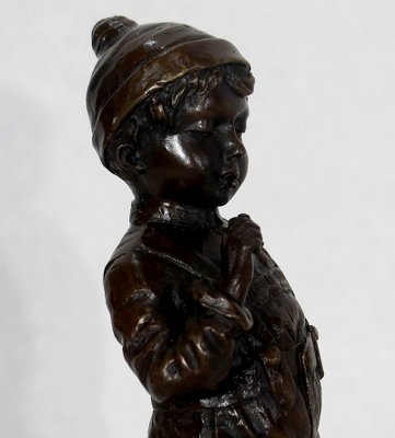 J. Schmidt-Felling, Le Petit Fumeur, Late 19th Century, Bronze-RVK-1133686